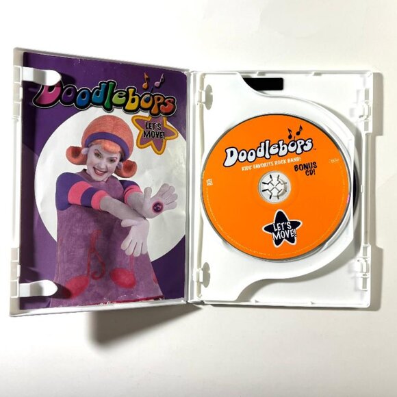 Doodlebops Let's Move DVD with Bonus CD included - Picture 3 of 4